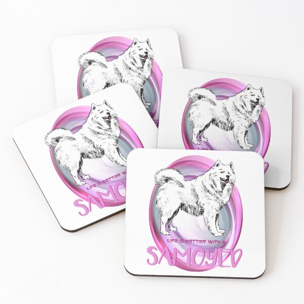Item preview, Life's Better With a Samoyed! Especially for Samoyed Dog Lovers! designed and sold by rs-designs.