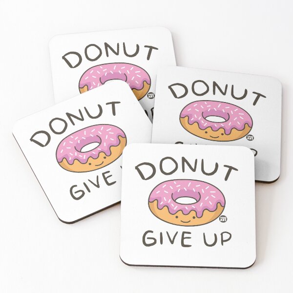 Item preview, DONUT GIVE UP designed and sold by TODD GOLDMAN.