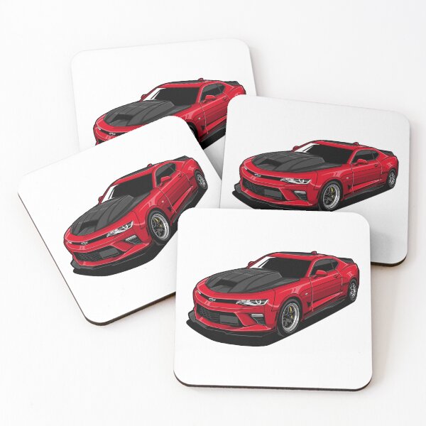 Item preview, Chevrolet Camaro Red designed and sold by vektoranda.