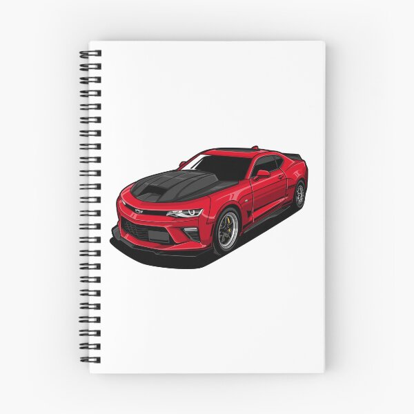 Aperçu de l'œuvre Chevrolet Camaro Red créée et vendue par vektoranda.