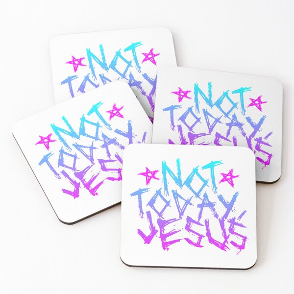 Item preview, Not today Jesus! designed and sold by xlkx.