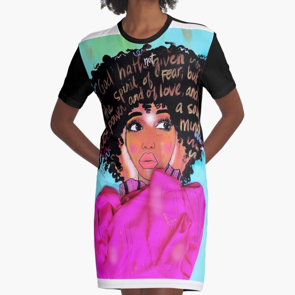 WILD THOUGHTS Graphic T-Shirt Dress