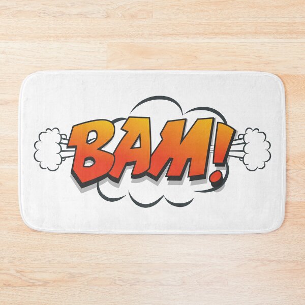 Item preview, Bam, Comic, Comic Expressions, Pop Art, Pop Art Designs, Red, Yellow, Expressions, Pop Art Expressions, Pop Art Bubbles, designed and sold by Henrylizarraga.