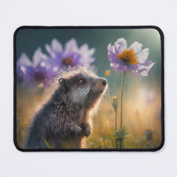 Item preview, Cute Animal Creature Smelling The Flower Surreal designed and sold by Lelijo.