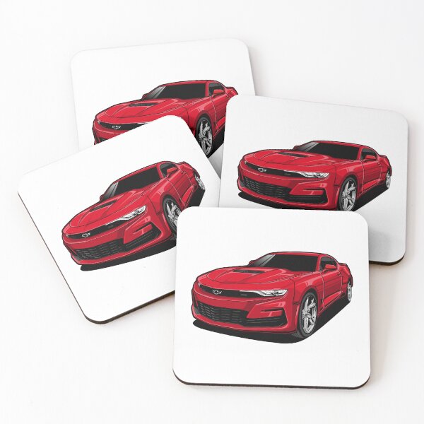 Item preview, Chevrolet Camaro Red designed and sold by vektoranda.