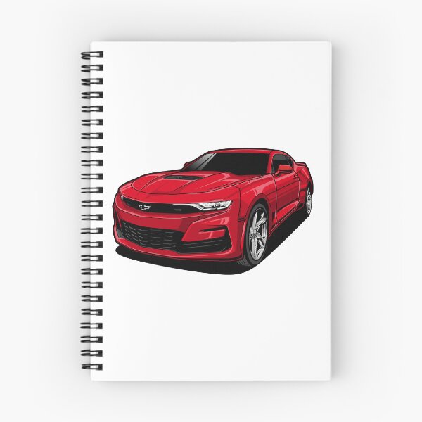 Aperçu de l'œuvre Chevrolet Camaro Red créée et vendue par vektoranda.