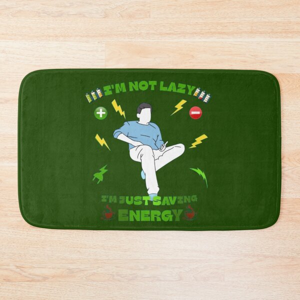 Item preview, Of I'm not lazy I'm just saving energy, Man, Quote, Typography. designed and sold by 2012DreamVision.