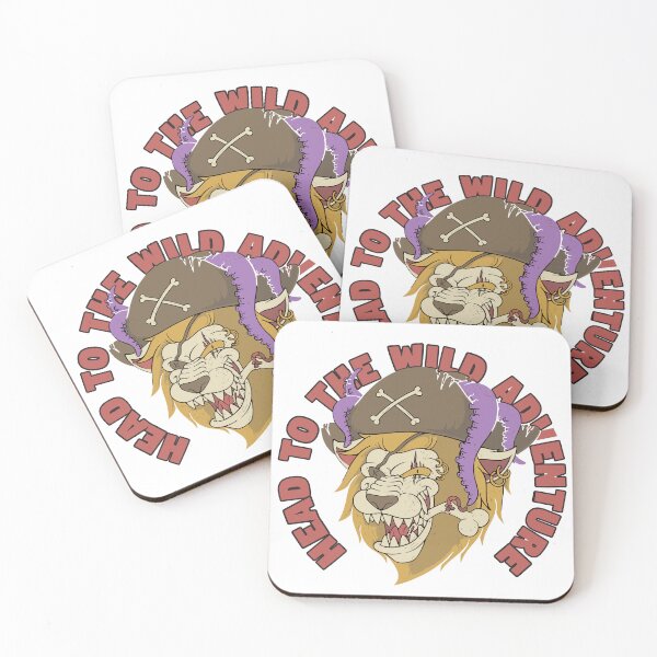 Item preview, Retro Pirate Lion designed and sold by The  Qash.