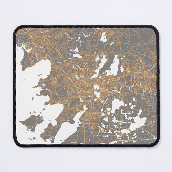 Item preview, Suzhou City Map of Jiangsu, China - Bauhaus designed and sold by deMAP.