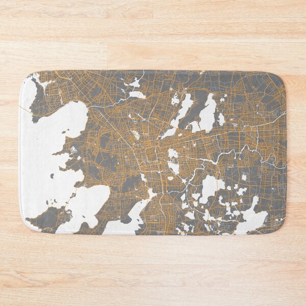 Item preview, Suzhou City Map of Jiangsu, China - Bauhaus designed and sold by deMAP.