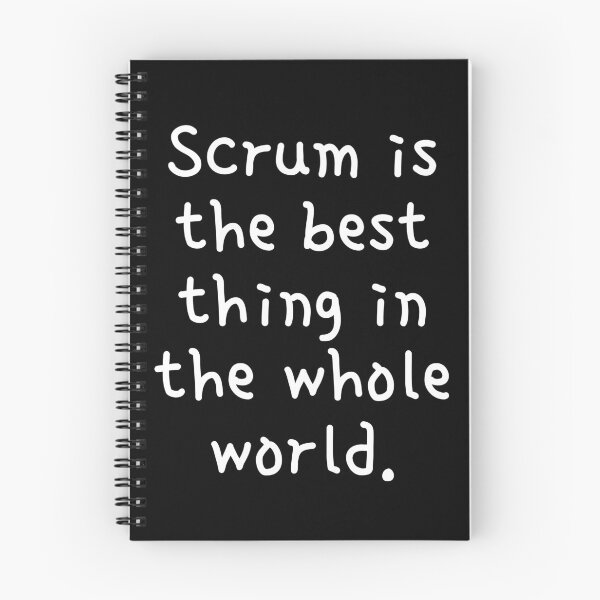 Item preview, Scrum is the best thing - black designed and sold by Amerant.