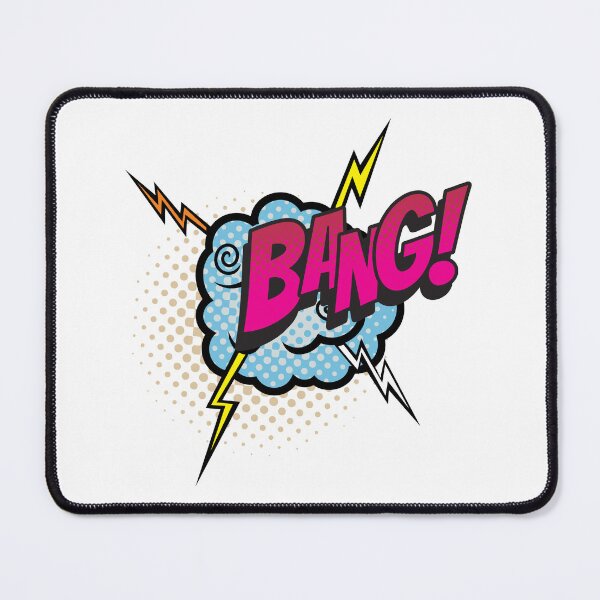 Item preview, Bang, Comic, Comic Expressions, Pop Art, Pop Art Designs, Red, Yellow, Expressions, Pop Art Expressions, Pop Art Bubbles, designed and sold by Henrylizarraga.