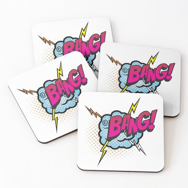 Item preview, Bang, Comic, Comic Expressions, Pop Art, Pop Art Designs, Red, Yellow, Expressions, Pop Art Expressions, Pop Art Bubbles, designed and sold by Henrylizarraga.