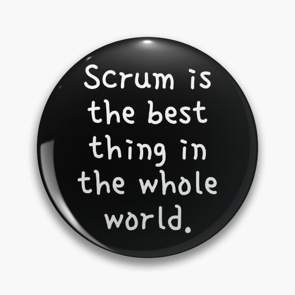 Item preview, Scrum is the best thing - black designed and sold by Amerant.