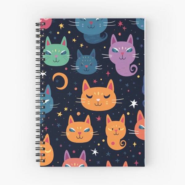 Item preview, Galacticat abstract pattern designed and sold by SmileshareShop.