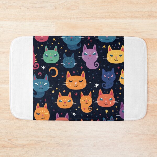 Item preview, Galacticat abstract pattern designed and sold by SmileshareShop.