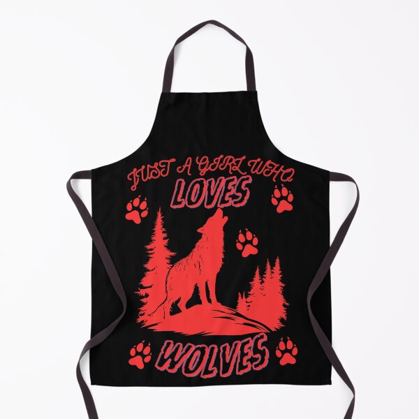 Item preview, Just A Girl Who Loves Wolves designed and sold by RadekArt.