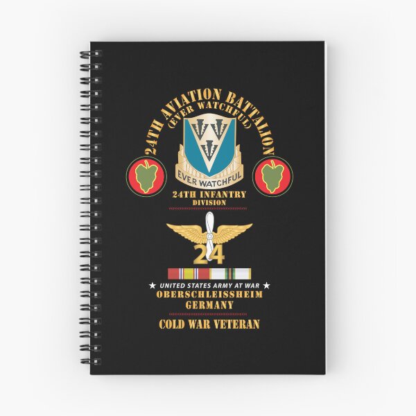 Item preview, Army - 24th Aviation Bn, 24th Infantry Div, Oberschleissheim, Germany w COLD SVC X 300 designed and sold by Military Insignia Products.
