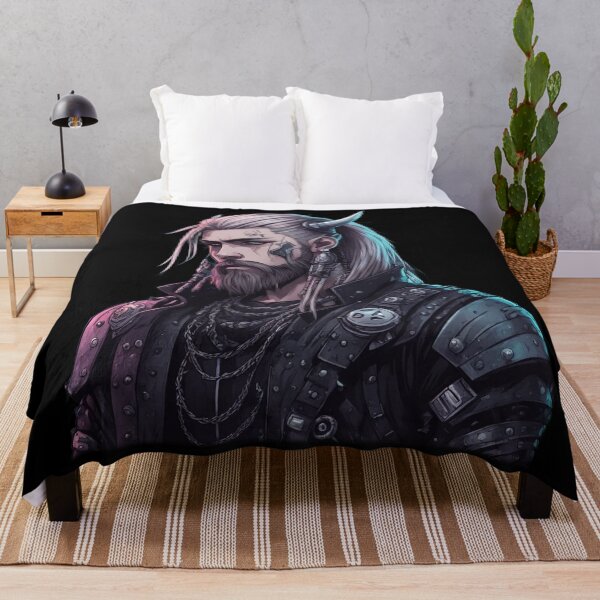 Item preview, Cyberpunk Viking Warrior, Unique Character Design designed and sold by Burn-Ego.