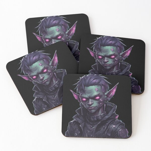 Item preview, Cyber Goblin, Urban Fantasy, Dark Character designed and sold by Burn-Ego.