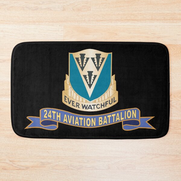 Item preview, Army - 24th Aviation Battalion - DUI w Ribbon X 300 designed and sold by Military Insignia Products.