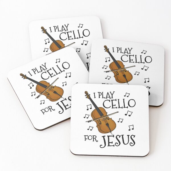 Artikelvorschau, Ich spiele Cello für Jesus, Cellist und Kirchenmusiker entworfen und verkauft von doodlerob.