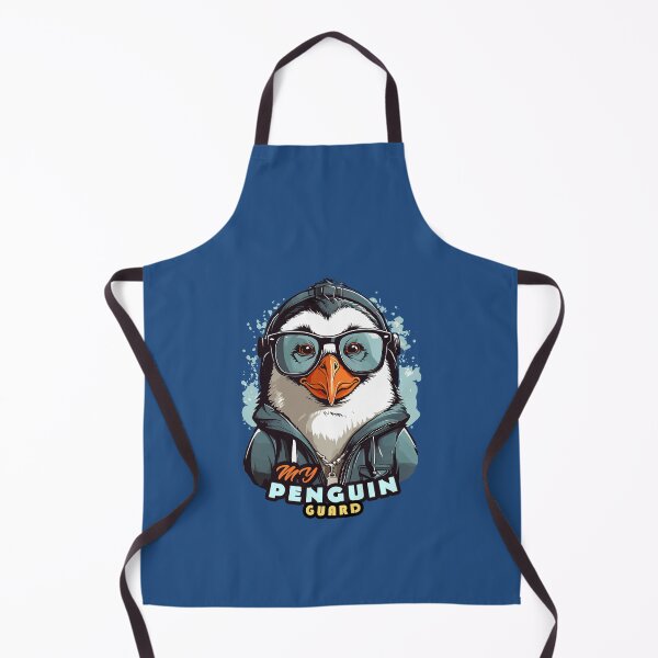 Item preview, Penguin guard illustration design creative art designed and sold by LeoArts37.