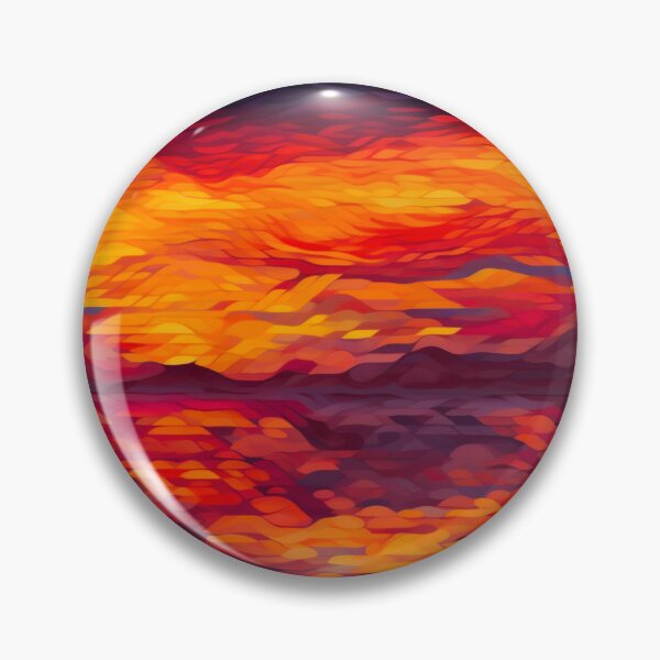 Item preview, Oil painted sunset  designed and sold by PrettyPatternss.