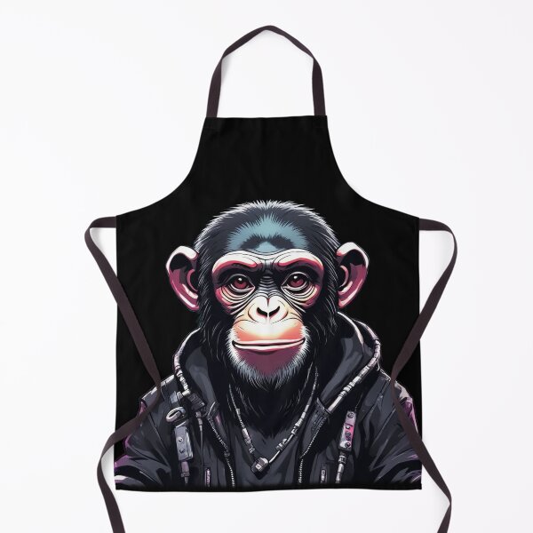 Item preview, Cyber Chimp Kid, Cute, Dark Character designed and sold by Burn-Ego.