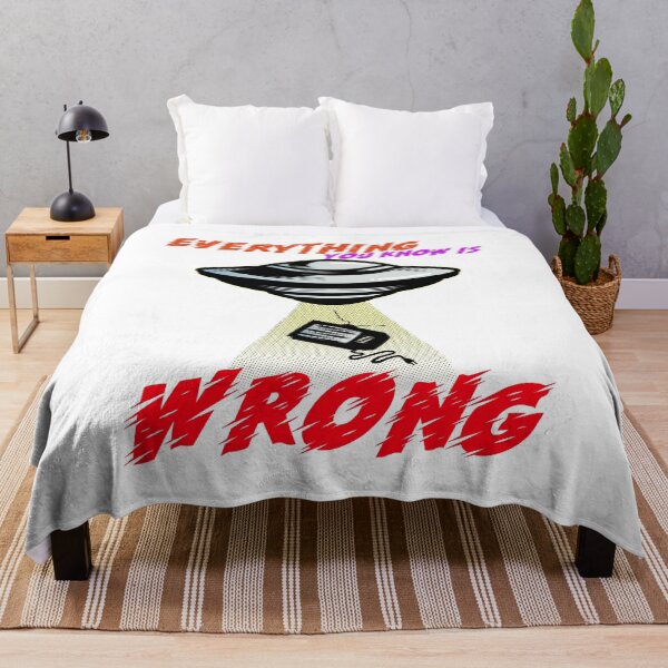 Item preview, Everything You Know Is Wrong Ufo Alien designed and sold by sadedream.