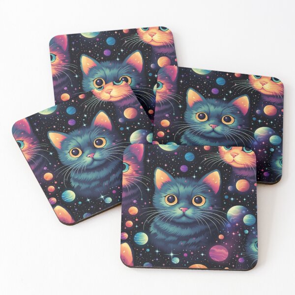 Item preview, Galacticat pretty eyes pattern designed and sold by SmileshareShop.