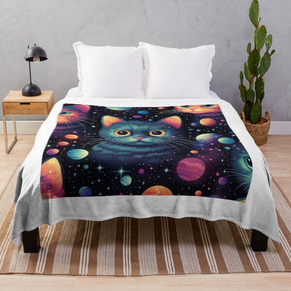 Item preview, Galacticat pretty eyes pattern designed and sold by SmileshareShop.