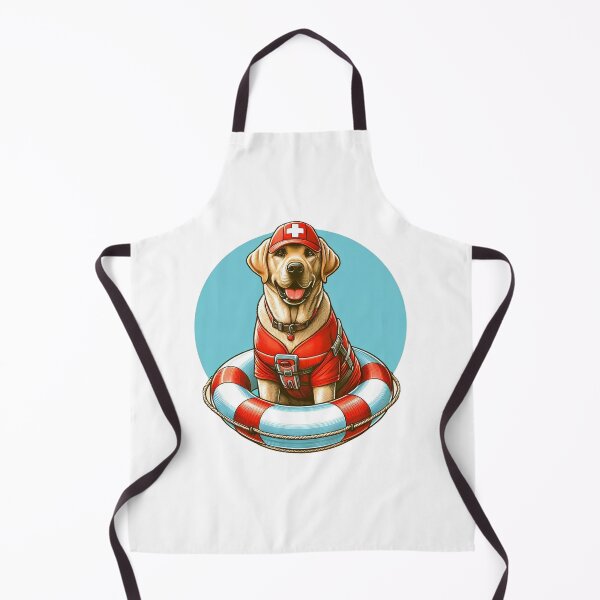 Item preview, A Labrador Retriever in lifeguard attire designed and sold by X Sell.