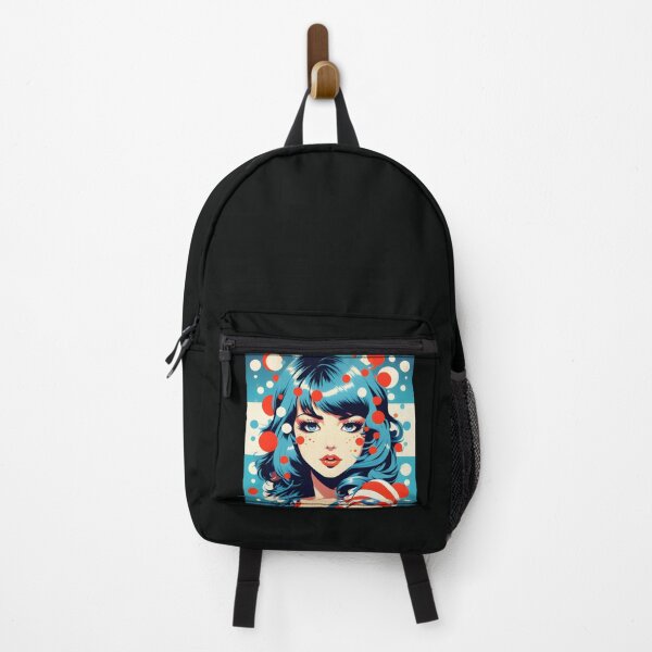 Item preview, Girl Pop Art Polka Dots designed and sold by Creative.Shop.