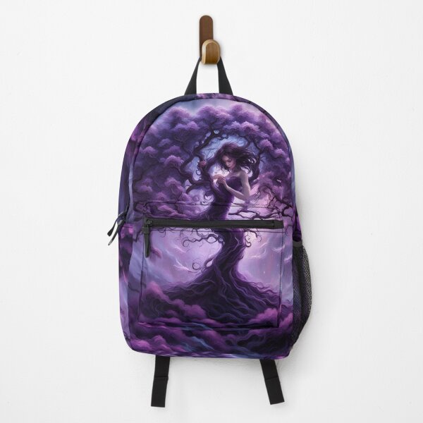 Item preview, Purple Plume Tree Fairy - Turning into a Tree designed and sold by Bright-Moonrise.
