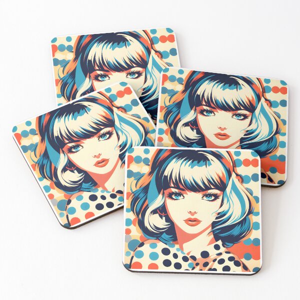 Item preview, Girl Polka Dots designed and sold by Creative.Shop.