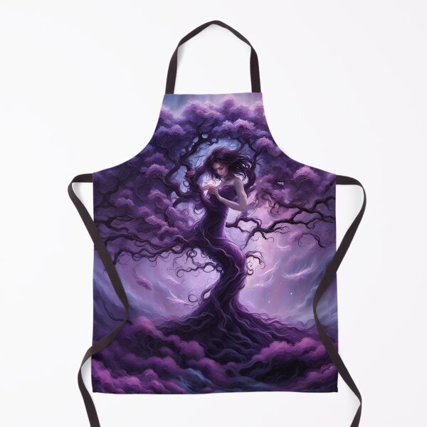 Item preview, Purple Plume Tree Fairy - Turning into a Tree designed and sold by Bright-Moonrise.