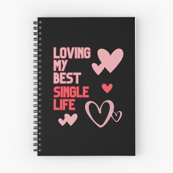 Item preview, Loving My Best Single Life, Happy Single Valentine's Day designed and sold by MomLifeDesign.