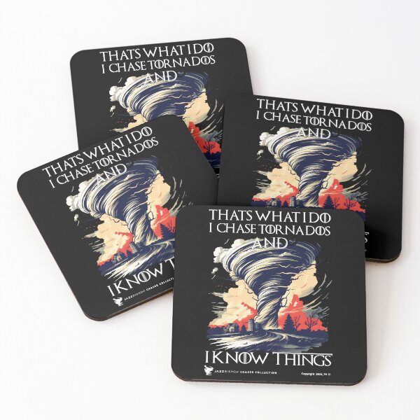 Item preview, That's What I Do I Chase Tornados and I Know Things designed and sold by Jazz Bishop’s Tornado Alley Tees.