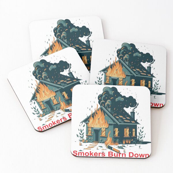 Item preview, Smokers burn Down their houses designed and sold by SaNNty.