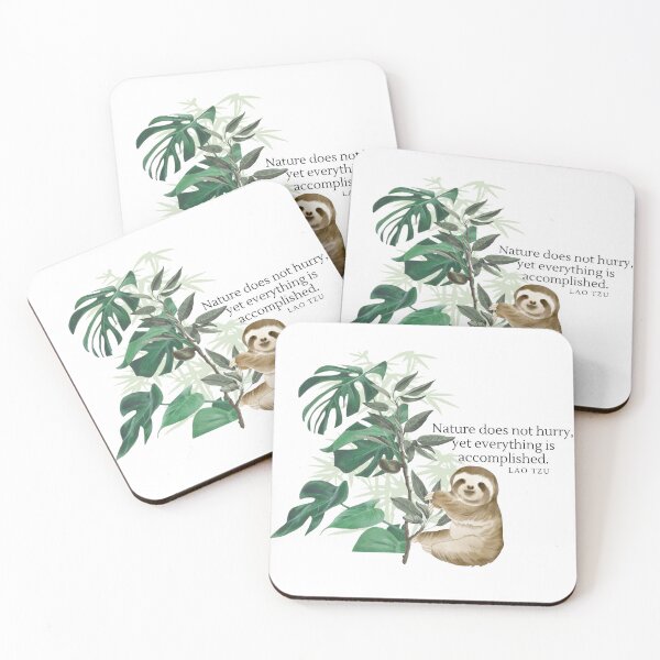 Item preview, Sloth Wisdom designed and sold by Domi Creatives.