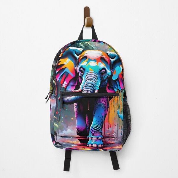 Item preview, Splash Paint - Elephant designed and sold by Bright-Moonrise.