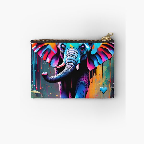 Item preview, Splash Paint - Elephant designed and sold by Bright-Moonrise.