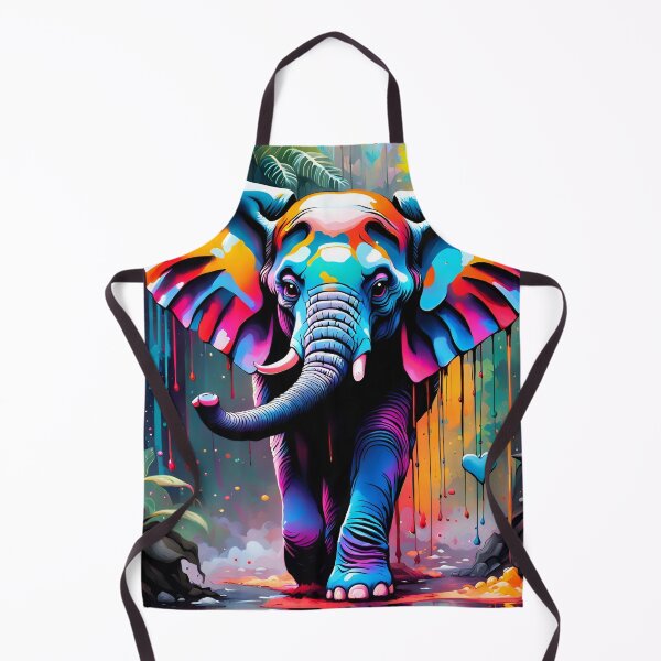 Item preview, Splash Paint - Elephant designed and sold by Bright-Moonrise.