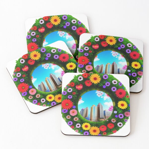 Item preview, Flowers around the Sky designed and sold by Flowerslaps.