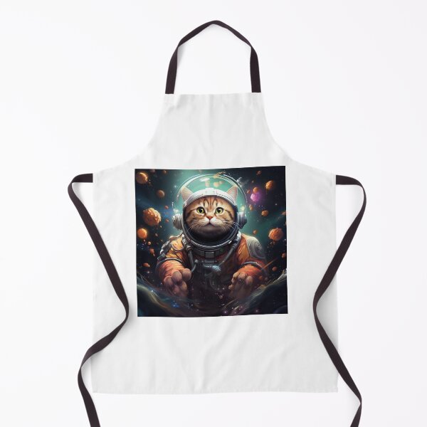 Item preview, Galacticat crazy cat pattern designed and sold by SmileshareShop.