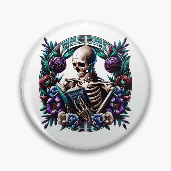 Item preview, Skeleton Reading designed and sold by Truck Stop One.