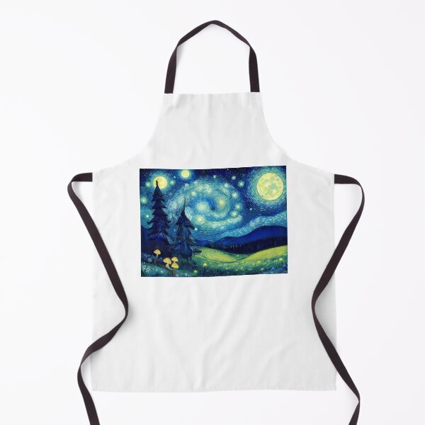 Item preview, Blue Starry Night - Magic Mushroom Forest #20 designed and sold by Scarlet Swan.