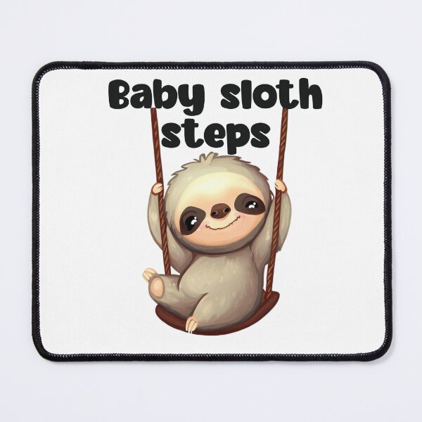 Item preview, Baby Sloth steps designed and sold by coloryourwings.