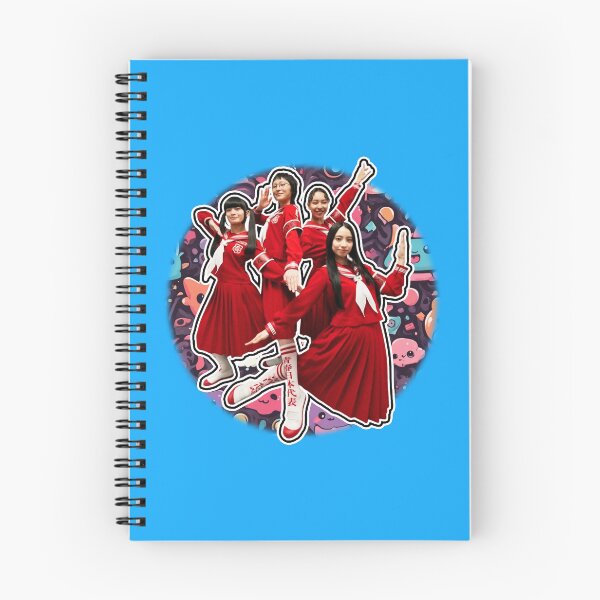 Item preview, Atarashii Gakko!, Abstract Circle Design, Red Uniforms designed and sold by Burn-Ego.